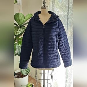 Columbia Women's White Out Omni Heat Hooded Jacket Puffer